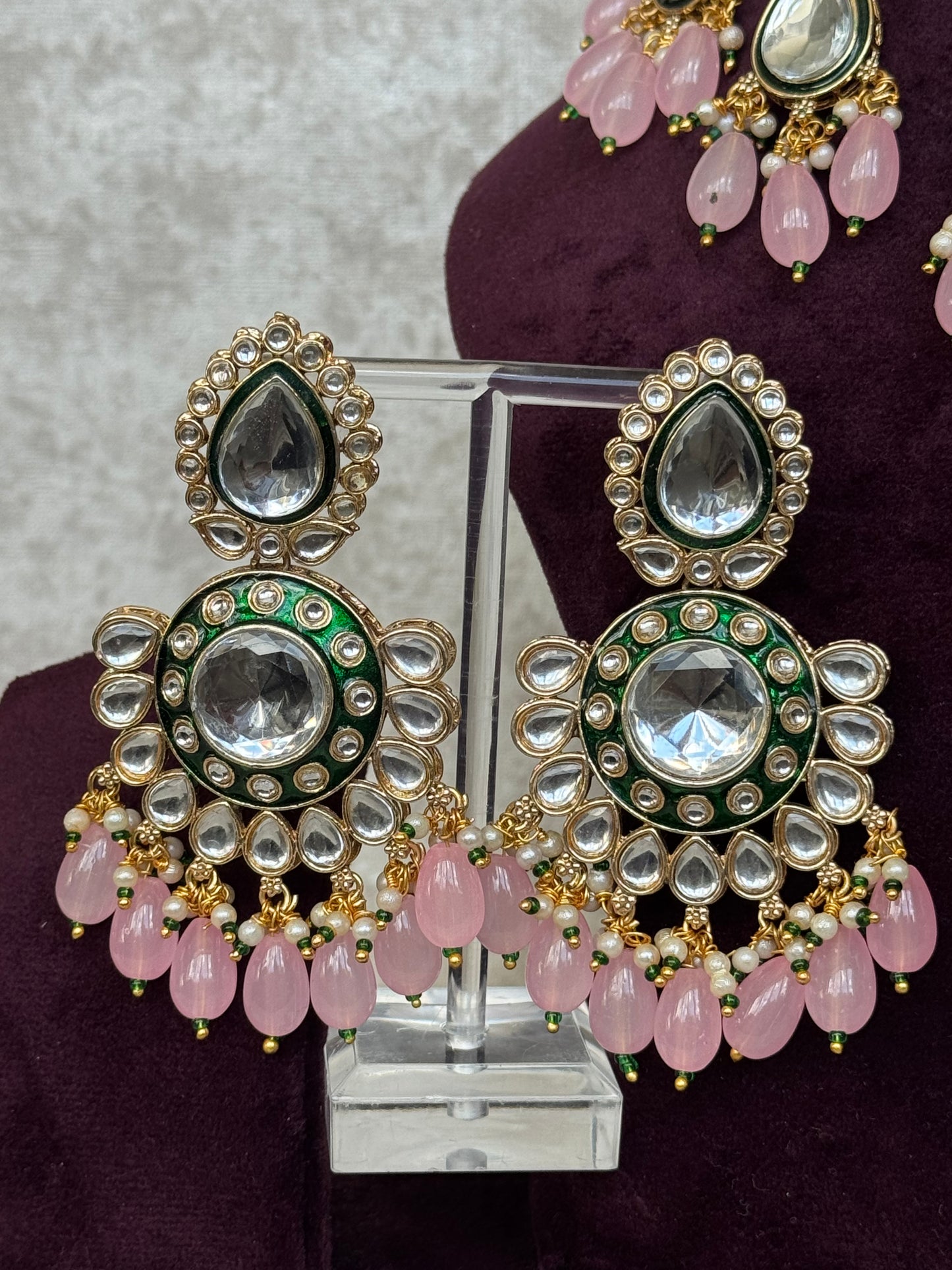 Kundan & Meenakari Choker Set | The Tara Collection