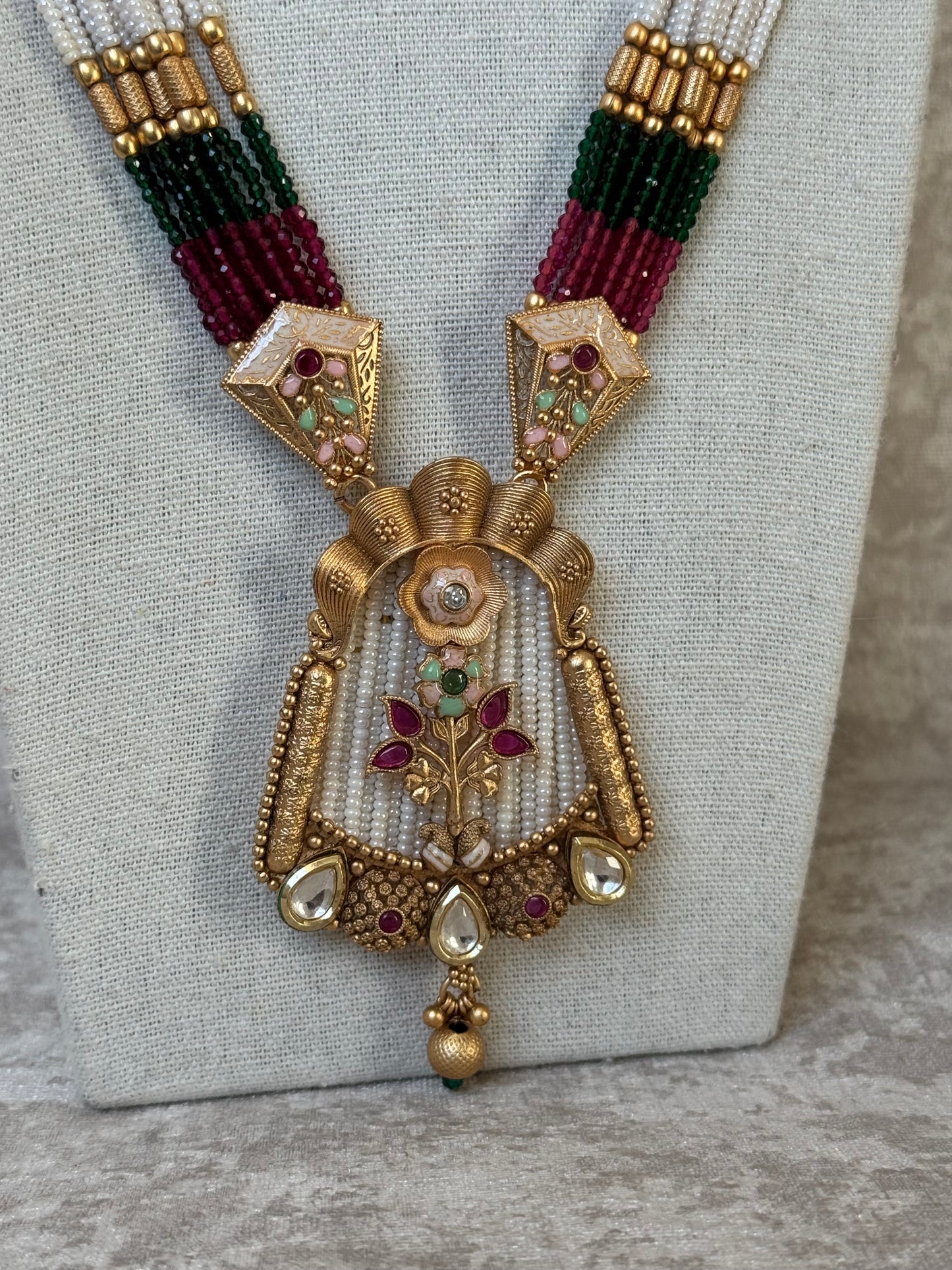 Rice Bead Heritage Mala Set | The Tara Collection
