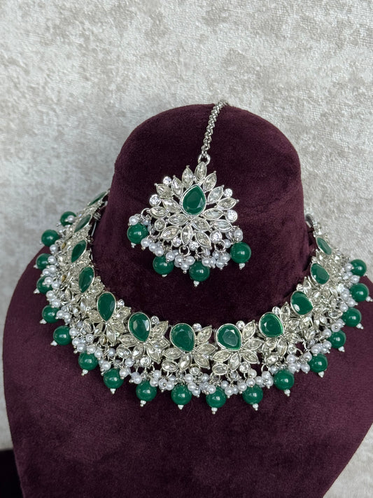 Silver Necklace Set Collection| The Tara Collection