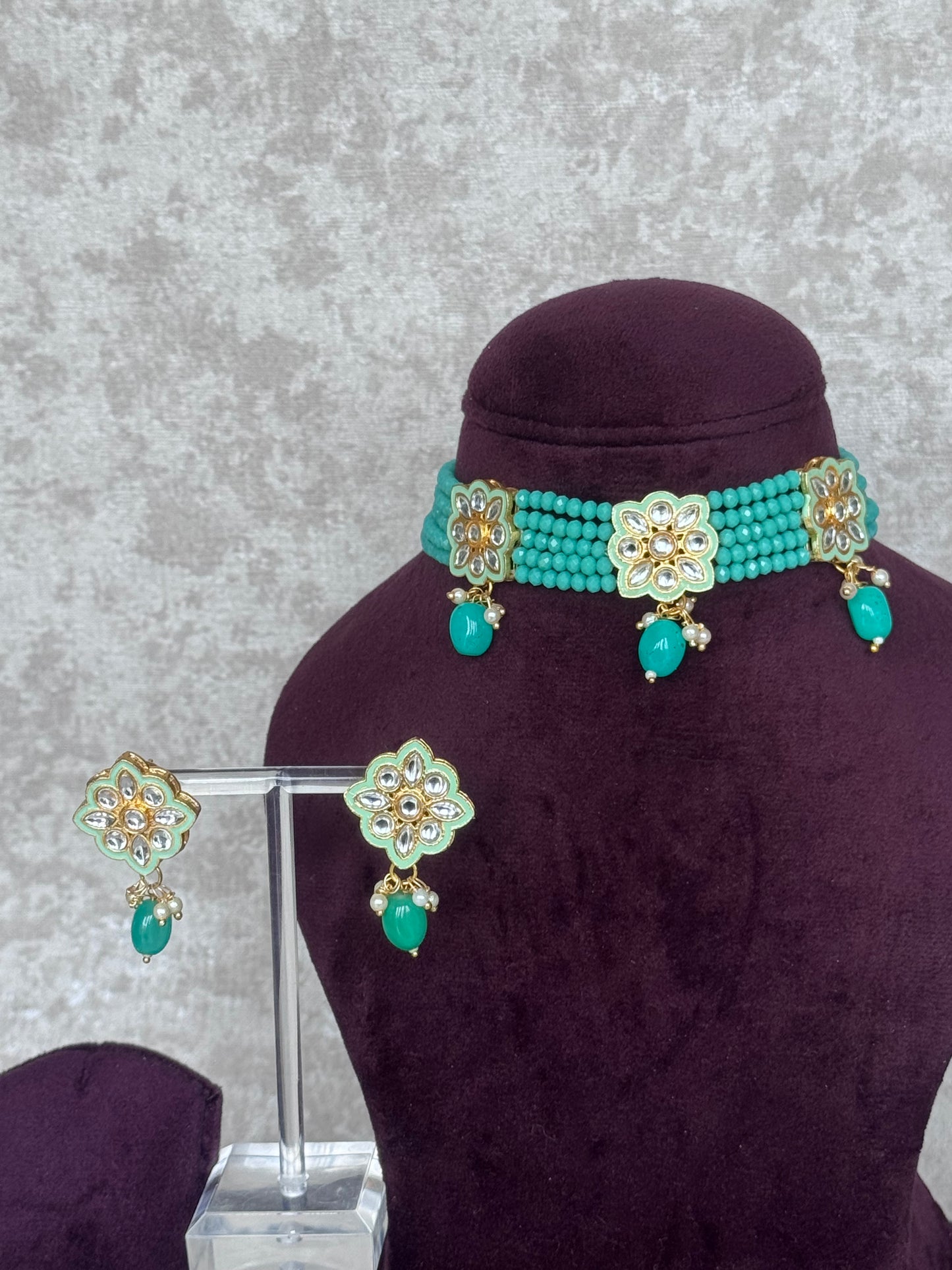 Colourful Choker Set | The Tara Collection