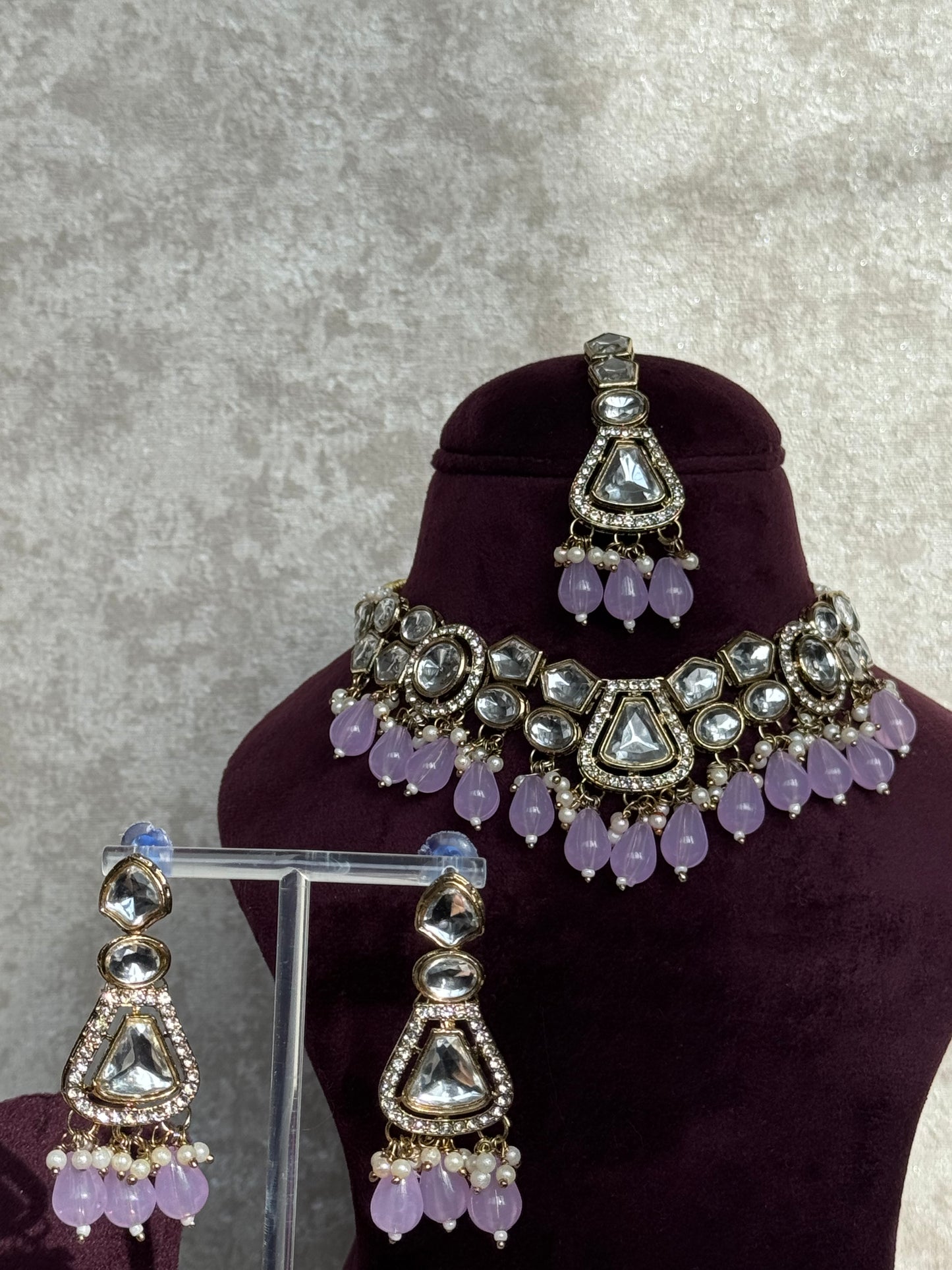 Kundan Necklace Set | The Tara Collection
