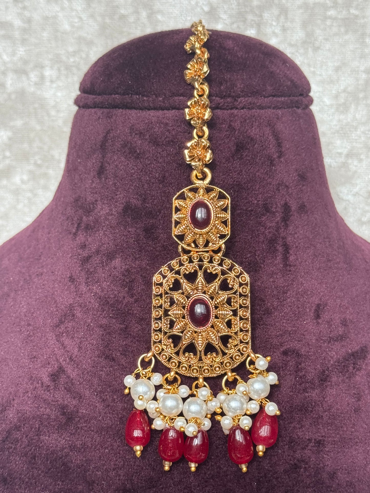 Earring Tikka Set | Detachable Sahara | The Tara Collection
