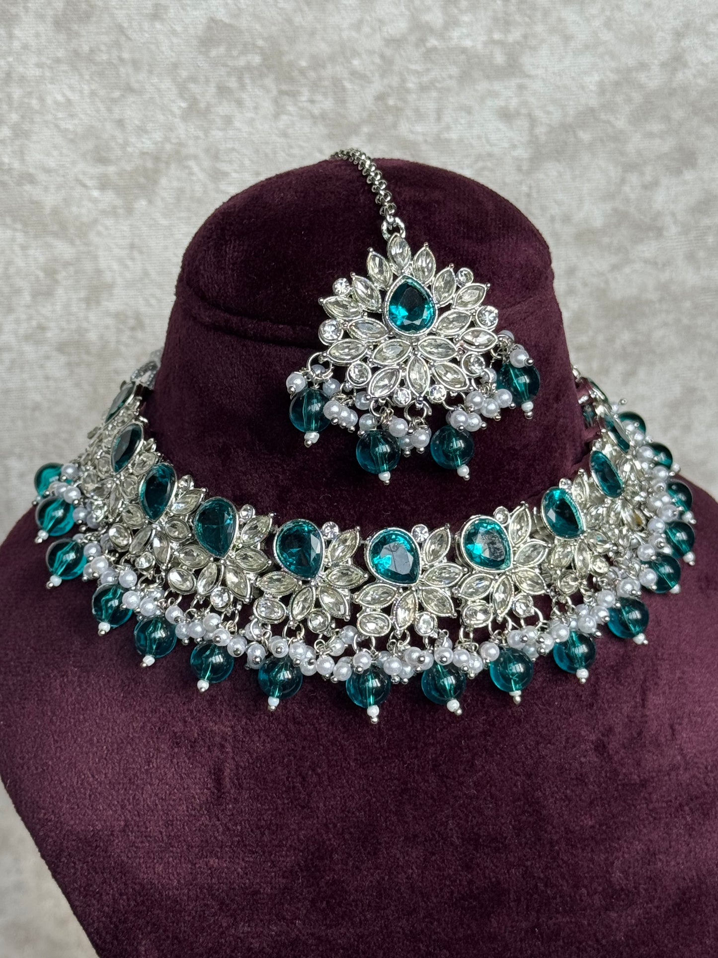 Silver Necklace Set Collection| The Tara Collection