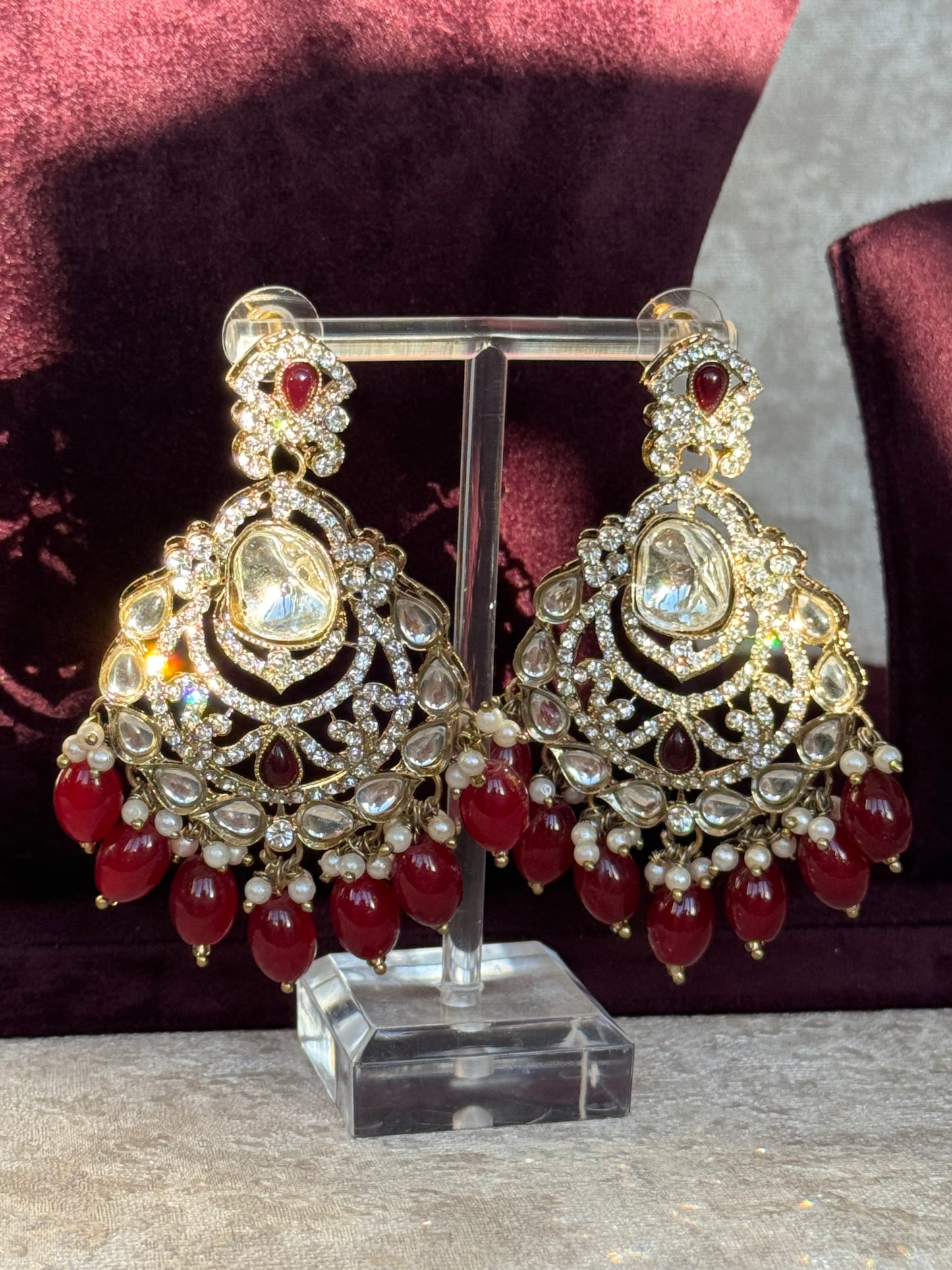 Kundan & Beaded Choker Set | Necklace, Earrings, Tikka