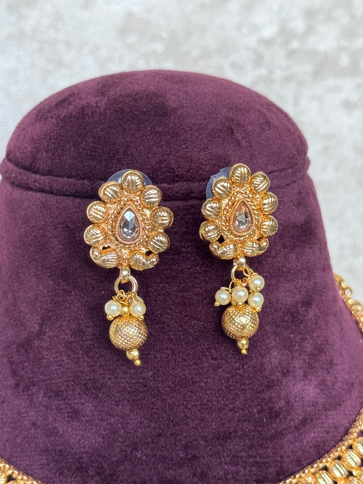 Gold Necklace Set | The Tara Collection