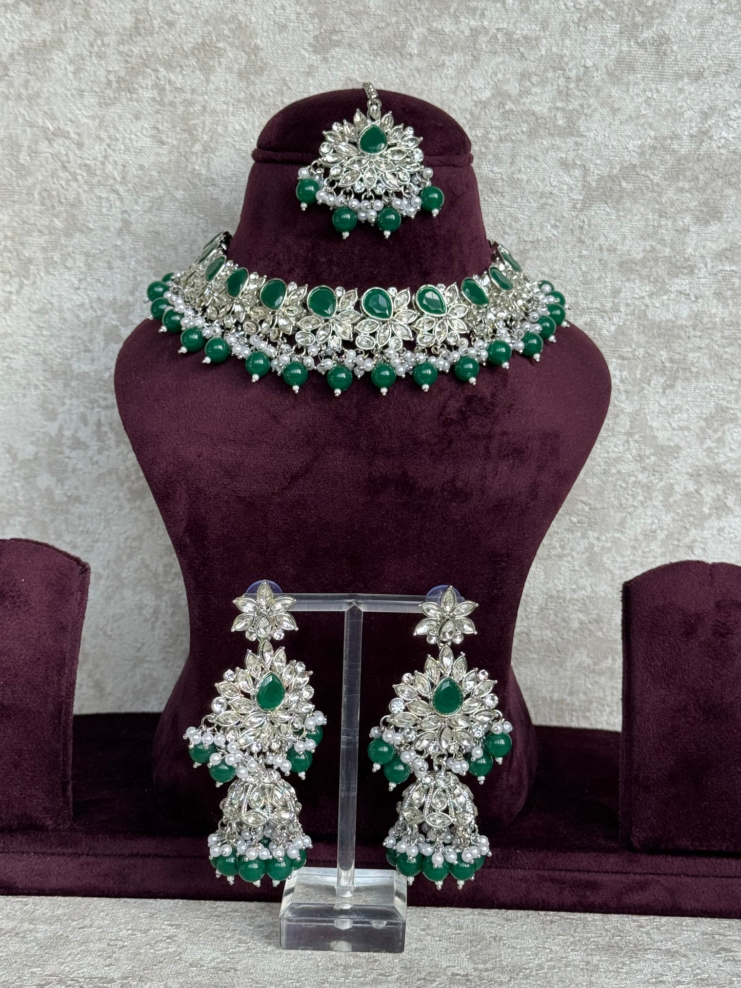 Silver Necklace Set Collection| The Tara Collection