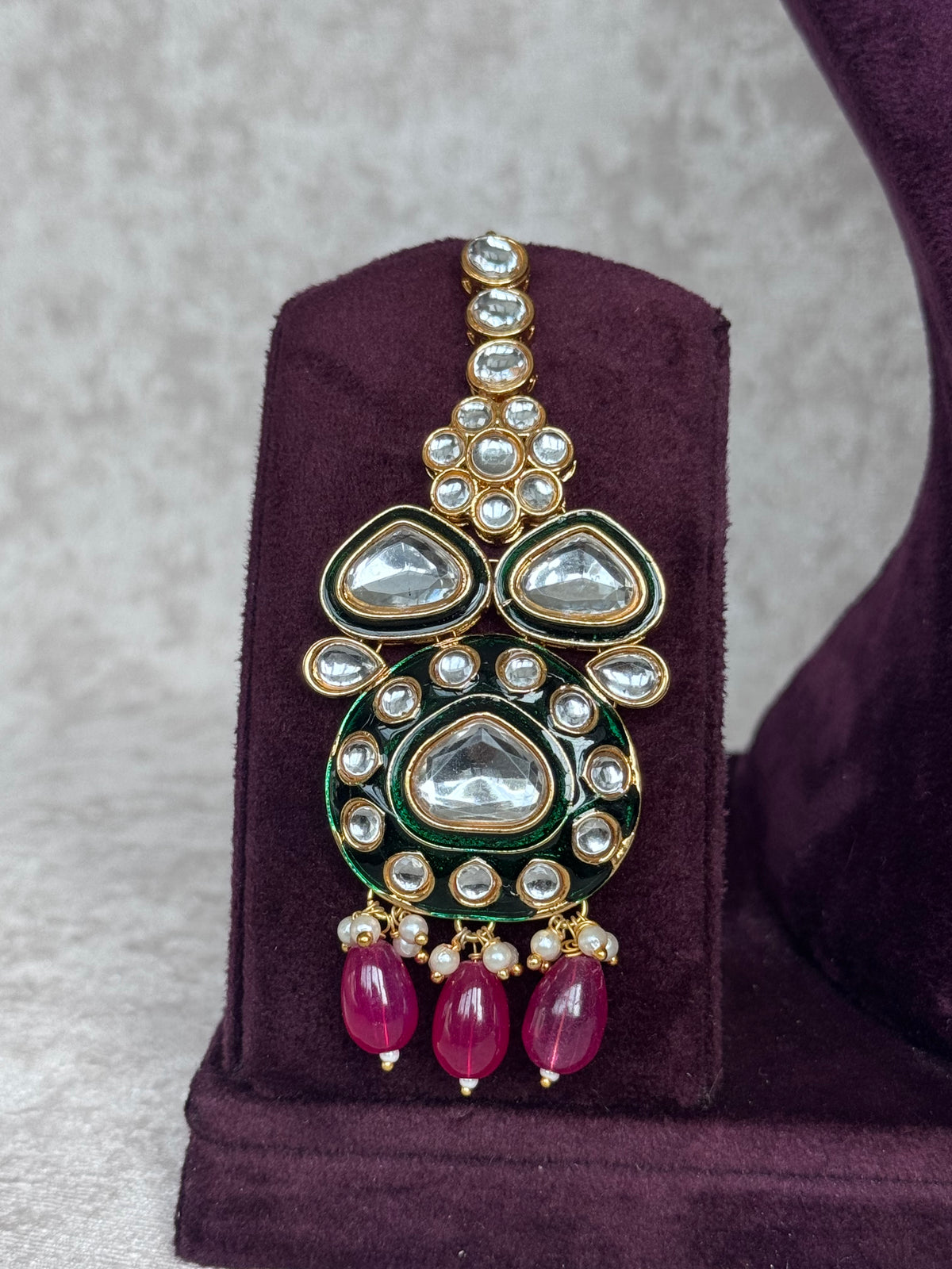 Tanvi - Meenakari Statement Set | The Tara Collection