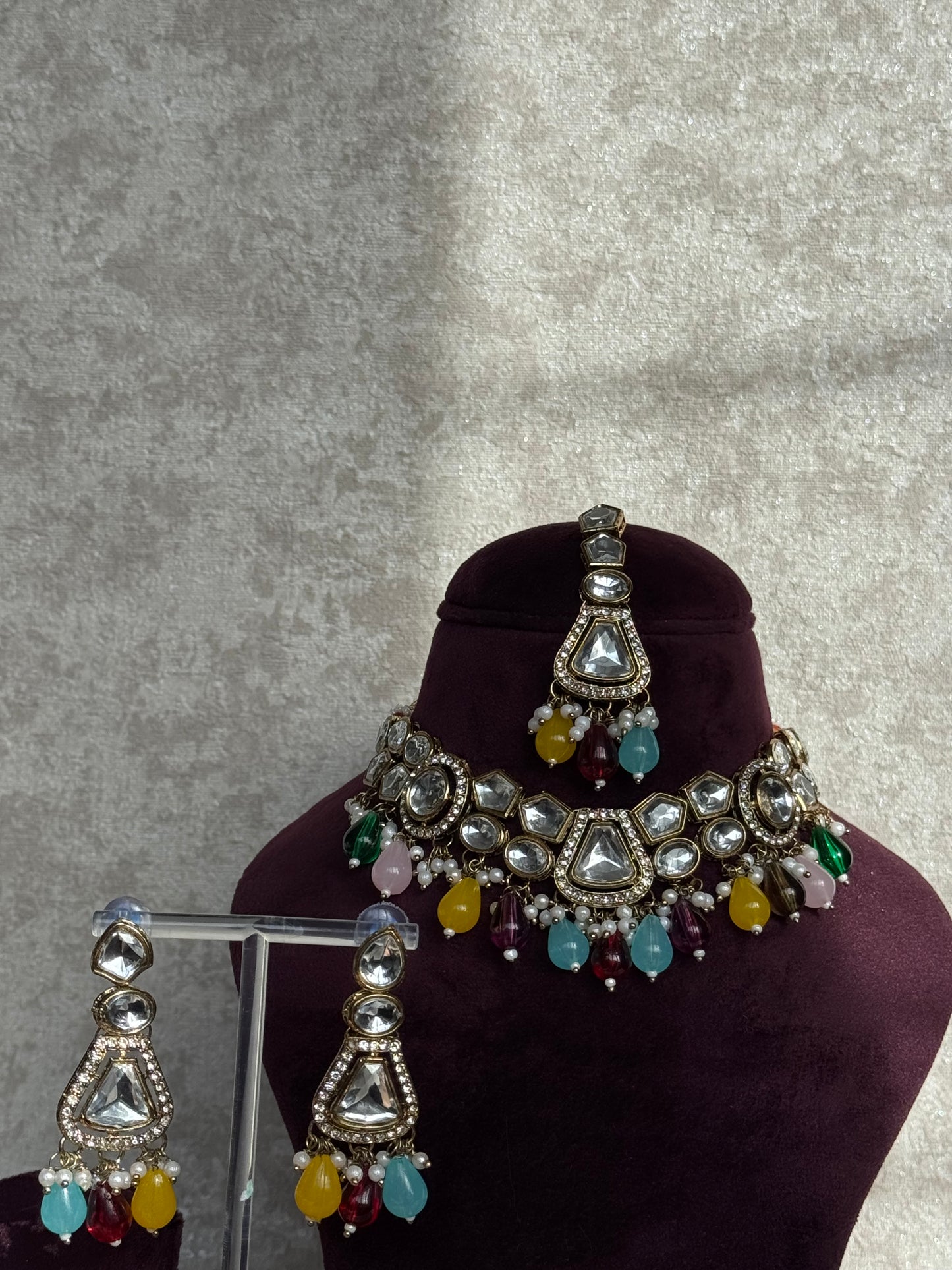 Kundan Necklace Set | The Tara Collection