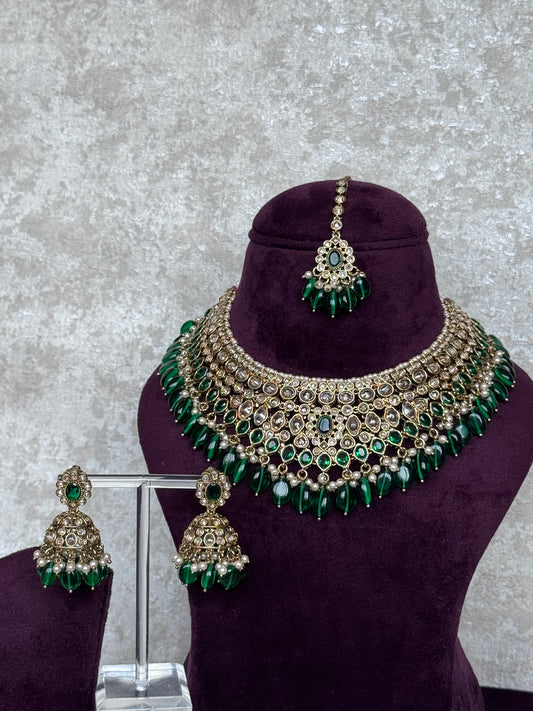 Antique Moti Necklace Set | The Tara Collection