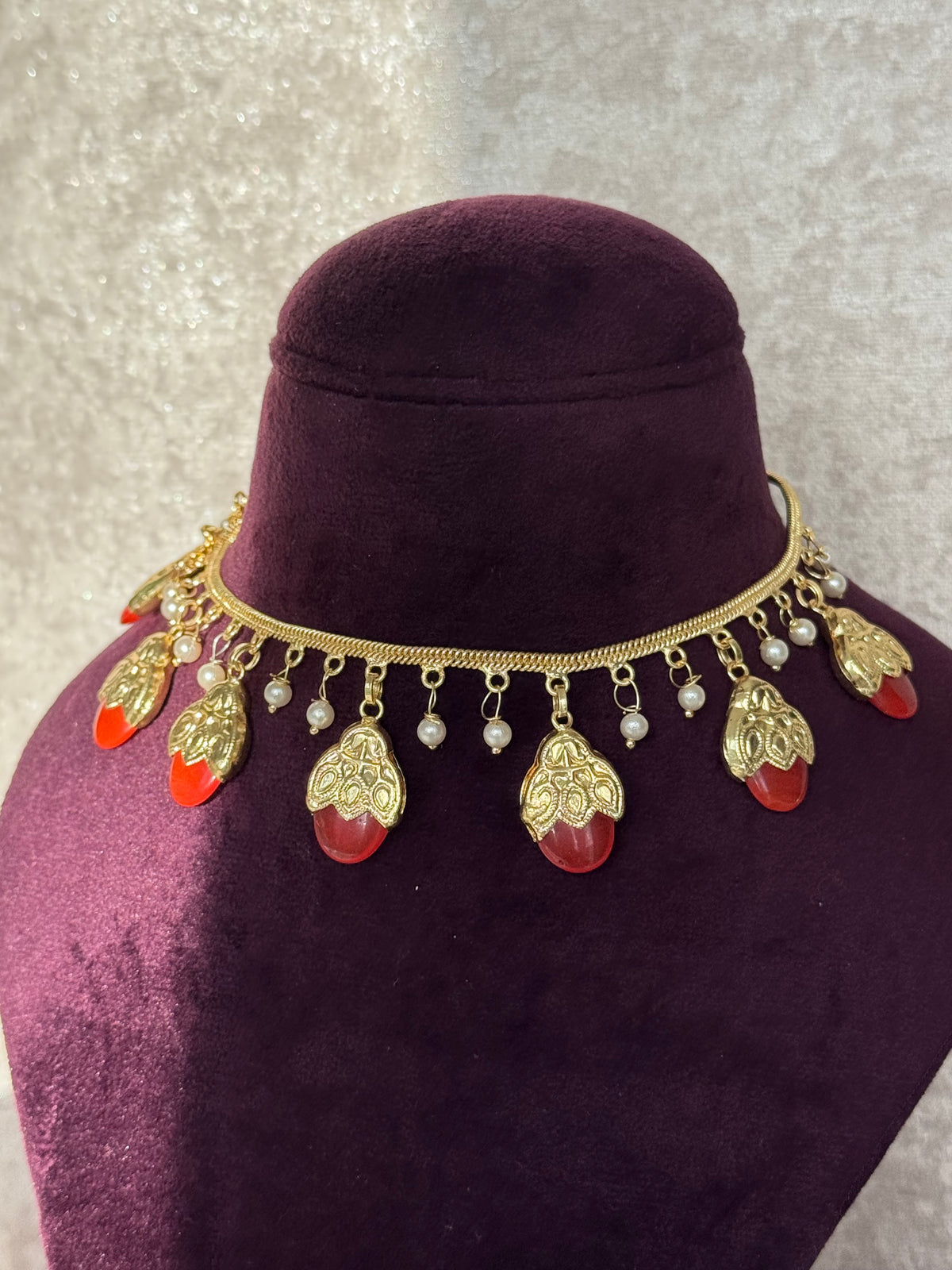 Sona - Gold Necklace Set | The Tara Collection