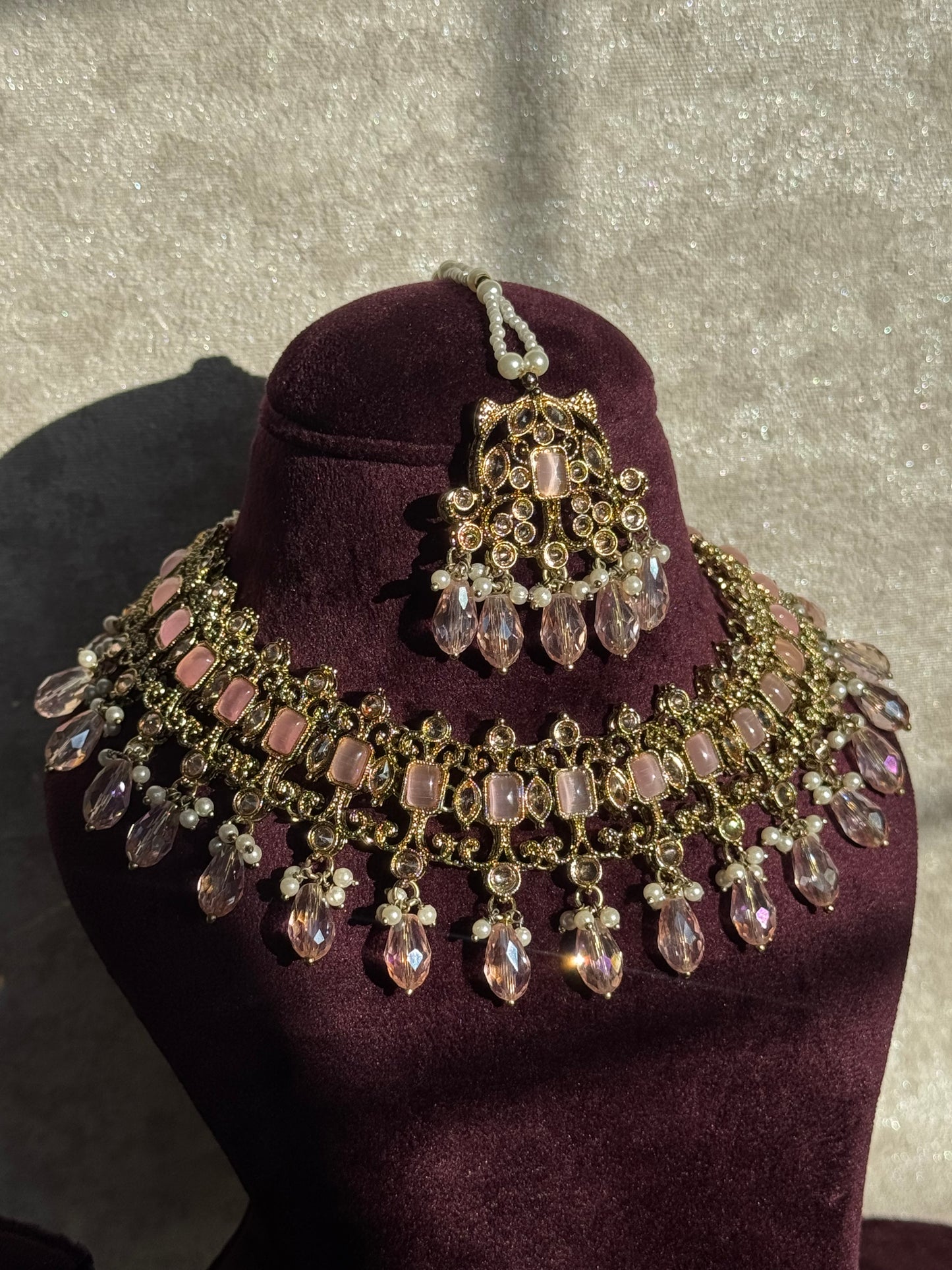 Crystal Necklace Set | The Tara Collection