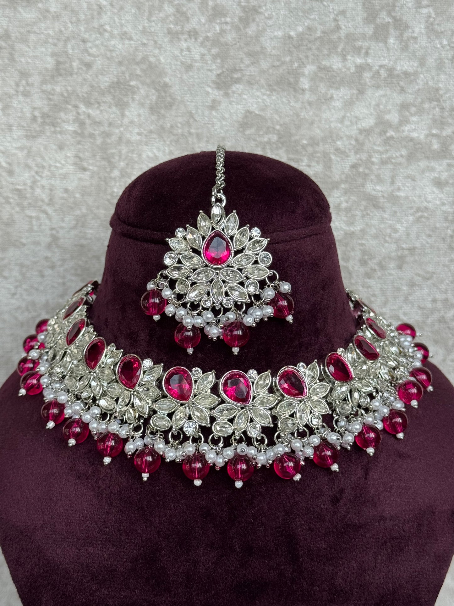 Silver Necklace Set Collection| The Tara Collection