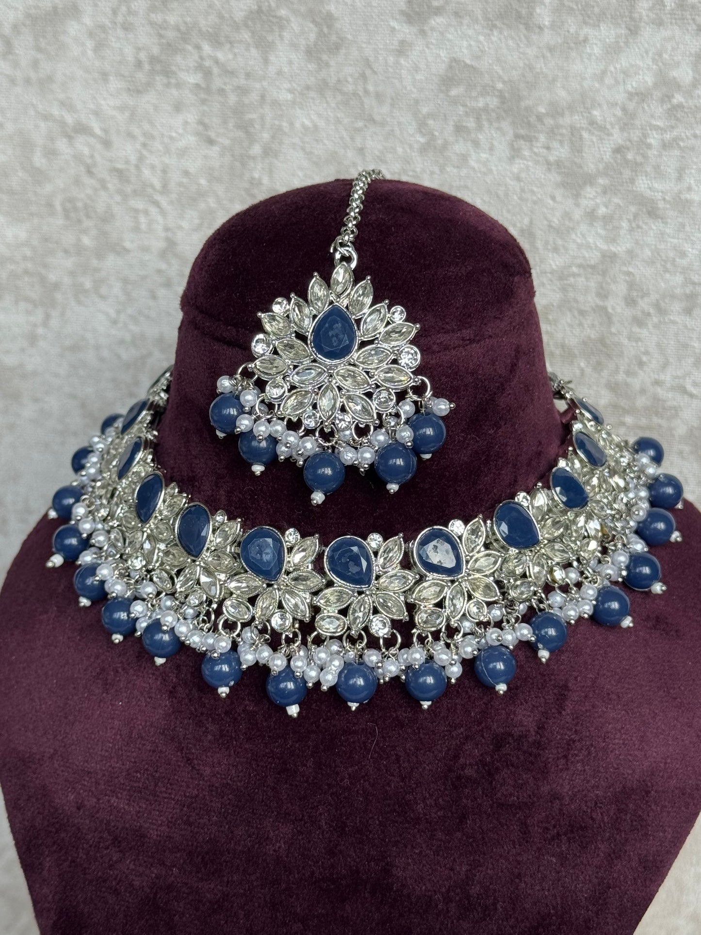 Silver Necklace Set Collection| The Tara Collection