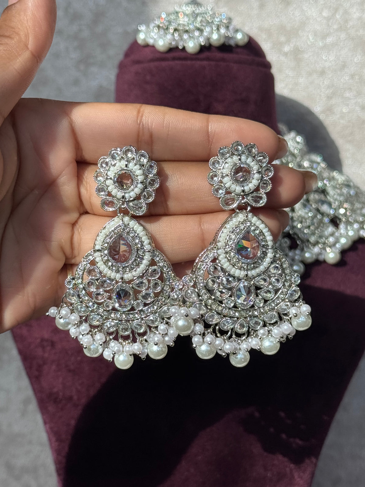 Charvi - Semi-Bridal Statement Choker Set | The Tara Collection