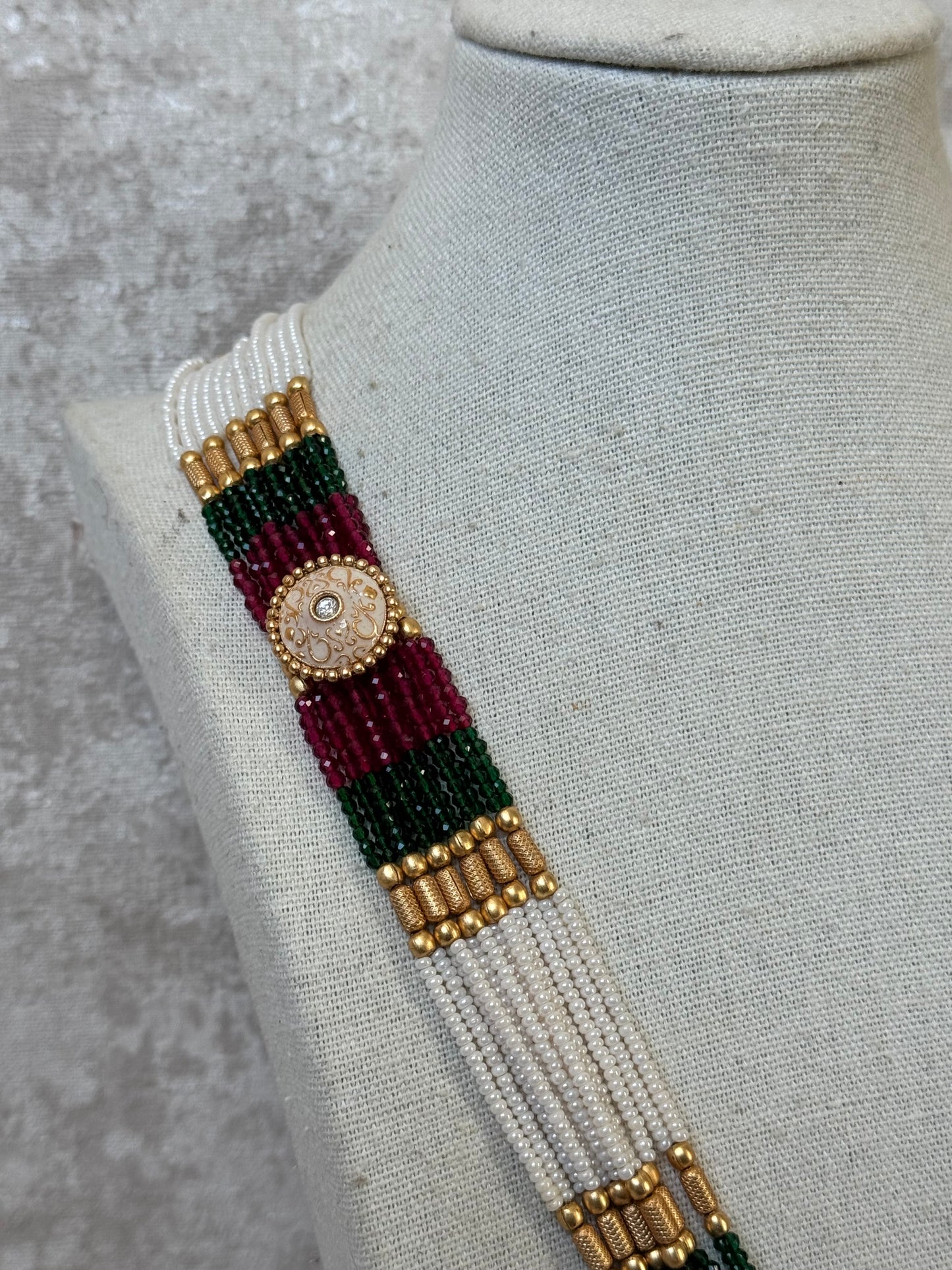 Rice Bead Heritage Mala Set | The Tara Collection