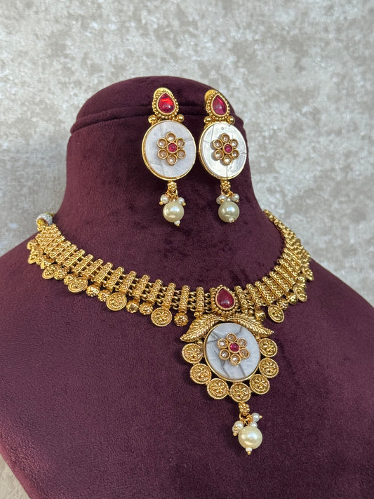 MOP Heritage Necklace Set