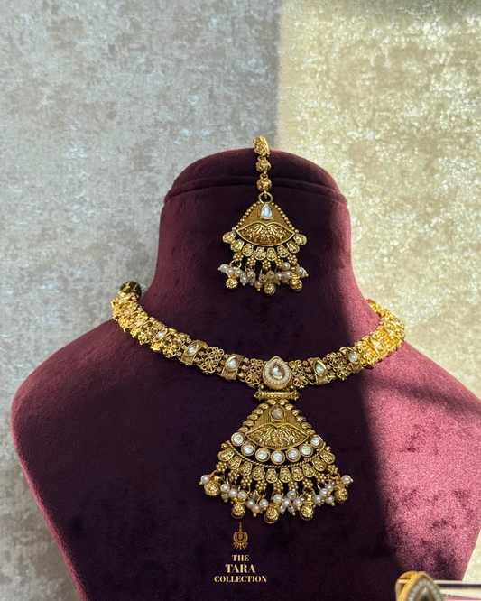 Heritage Necklace Set (Gold Plated)