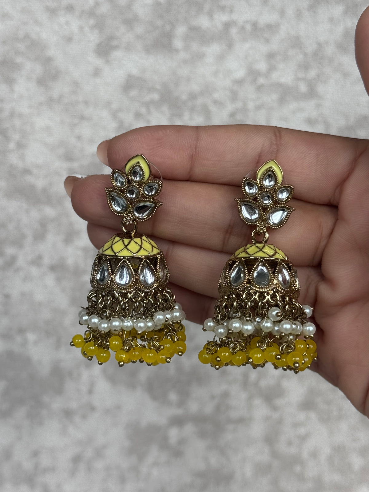 Riya - Desi Jhumka Earrings | The Tara Collection