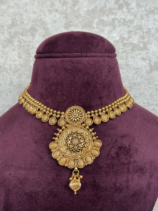 Gold Necklace Set | The Tara Collection