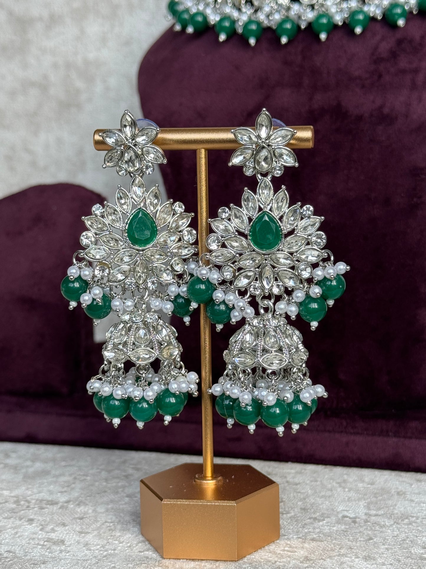 Silver Necklace Set Collection| The Tara Collection