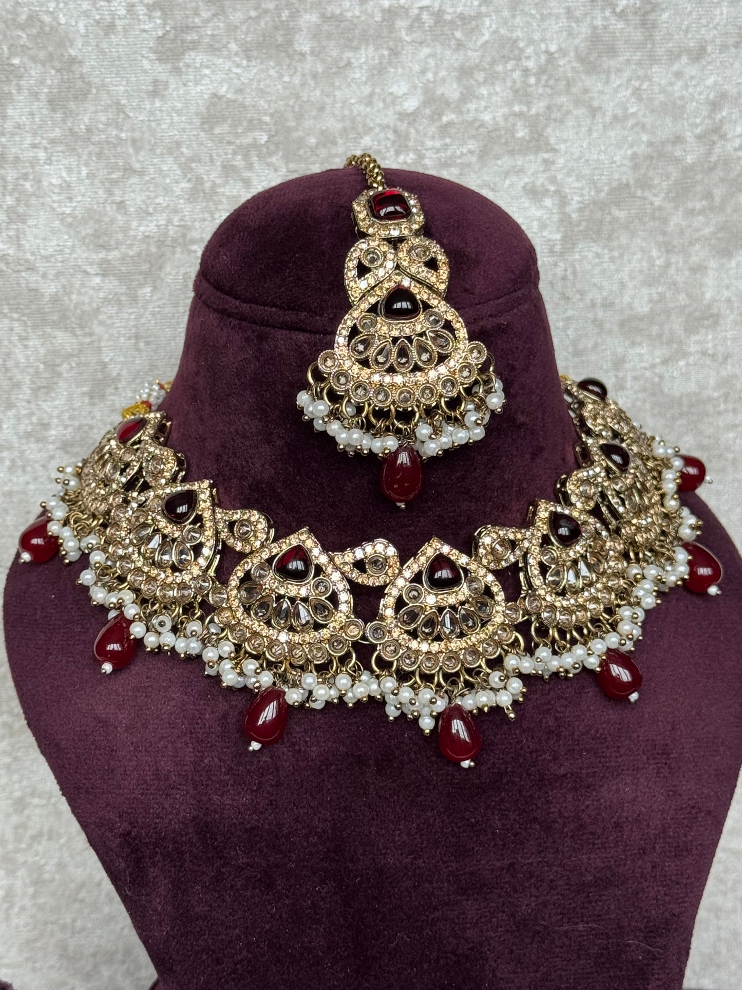 Polki Necklace Set | The Tara Collection