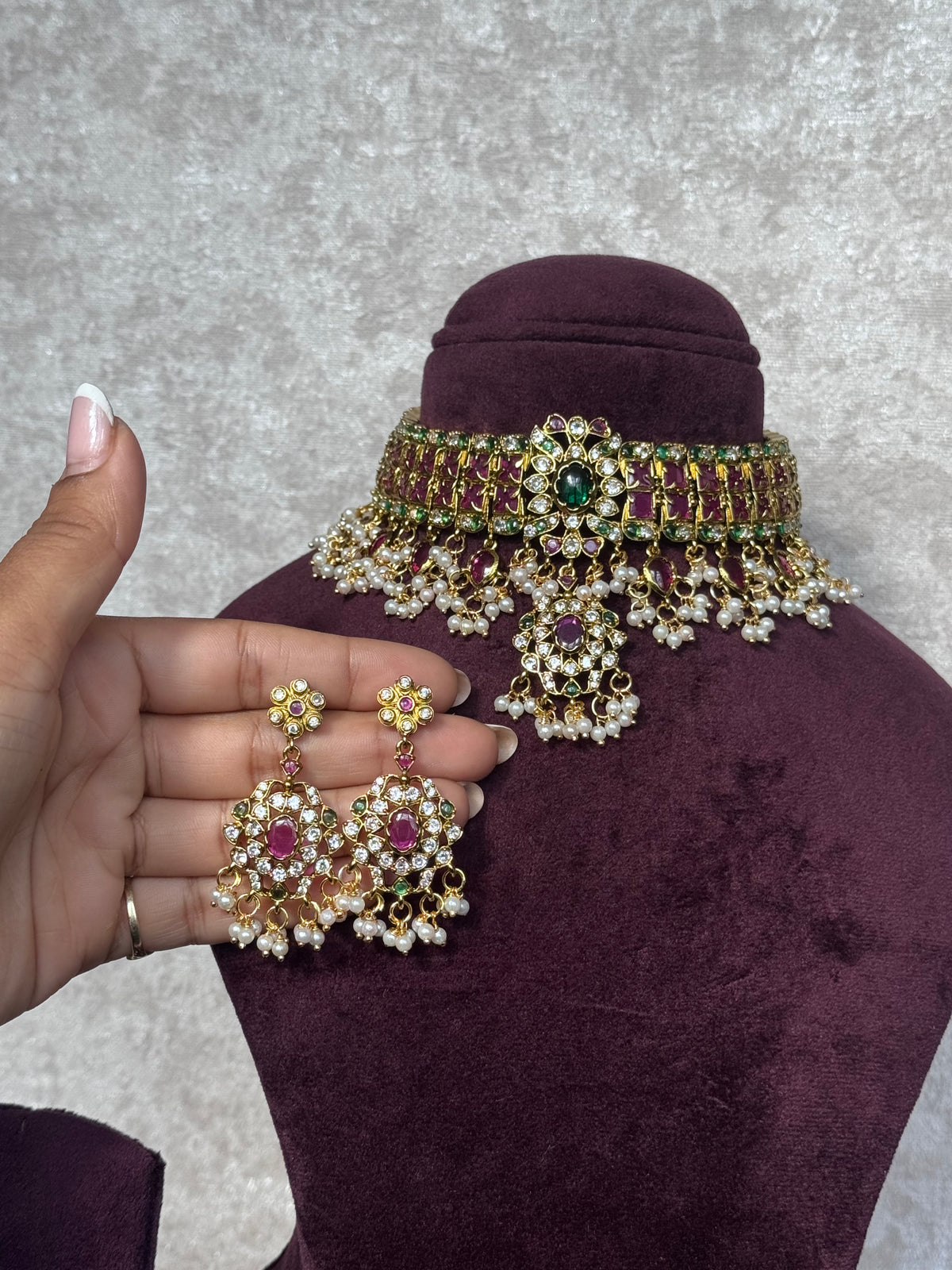 Veda - Kemp Choker Set | The Tara Collection