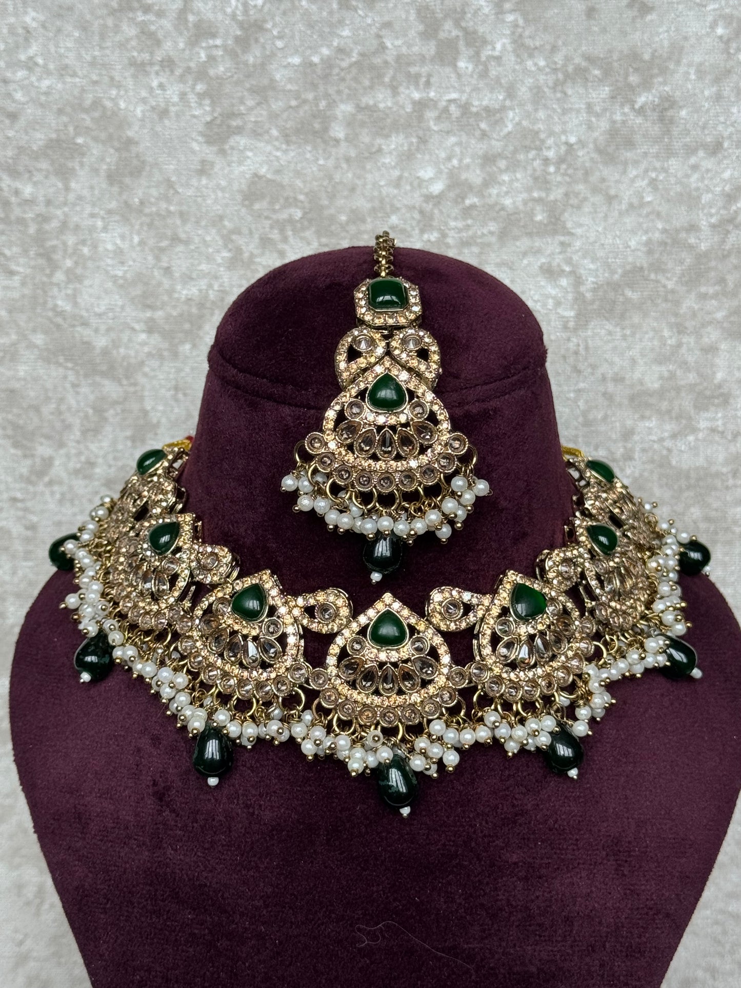 Polki Necklace Set | The Tara Collection
