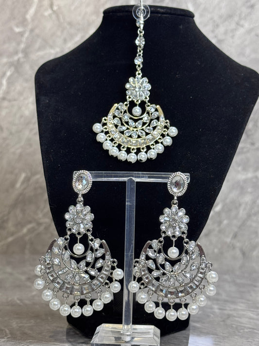 Silver Tikka Set | The Tara Collection
