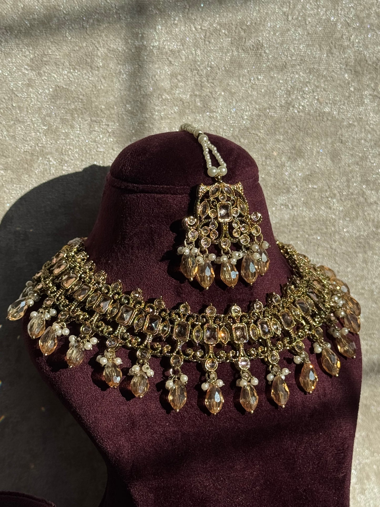 Crystal Necklace Set | The Tara Collection