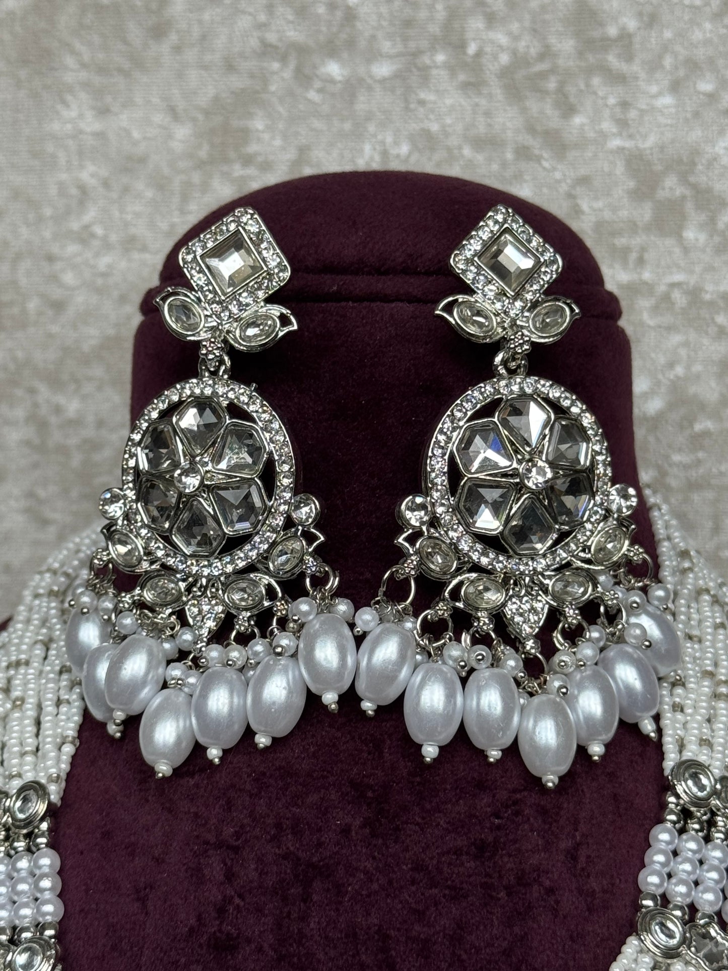 Rice Bead Silver Mala Set | The Tara Collection