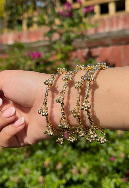 Kashmiri Bangles (Set of 4) | The Tara Collection