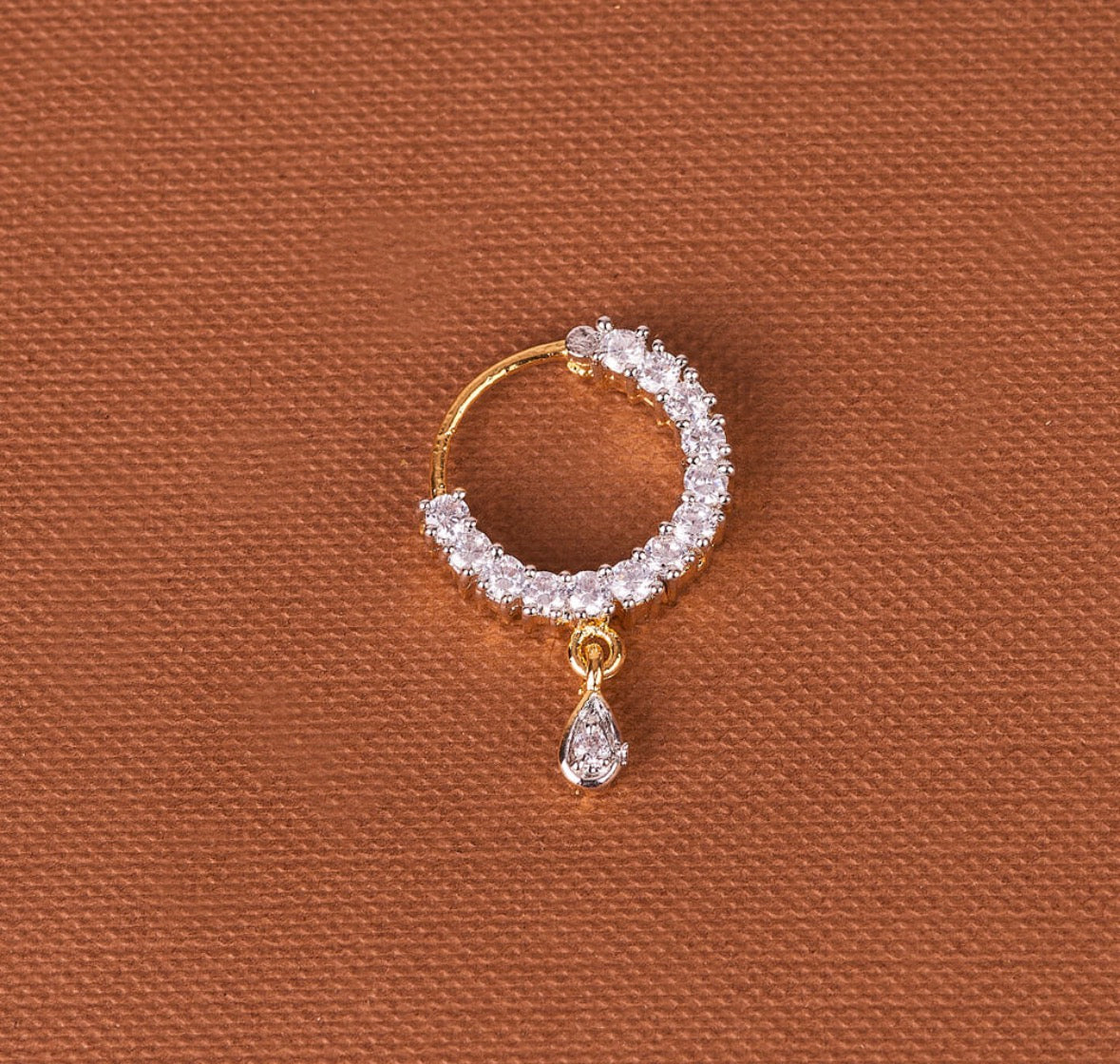 Cubic Zirconia Nose Ring | The Tara Collection