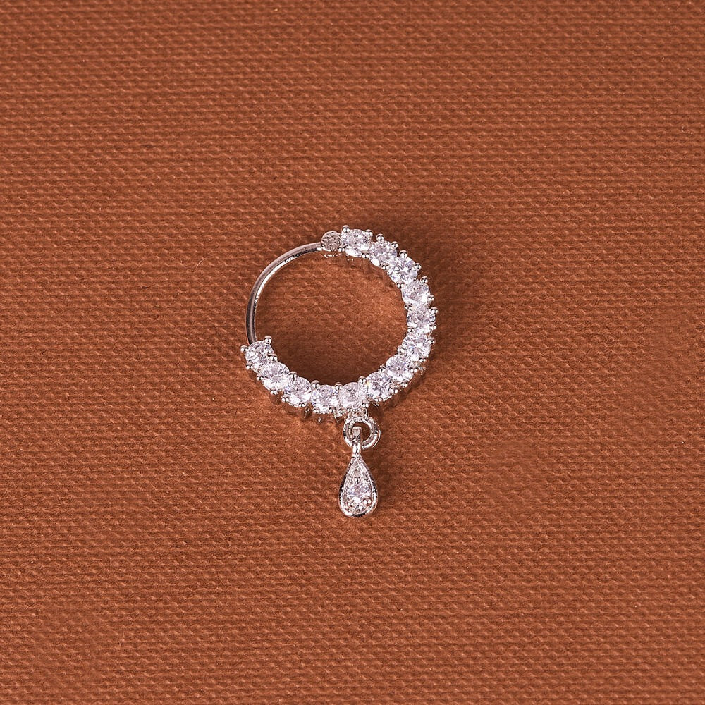 Cubic Zirconia Nose Ring | The Tara Collection