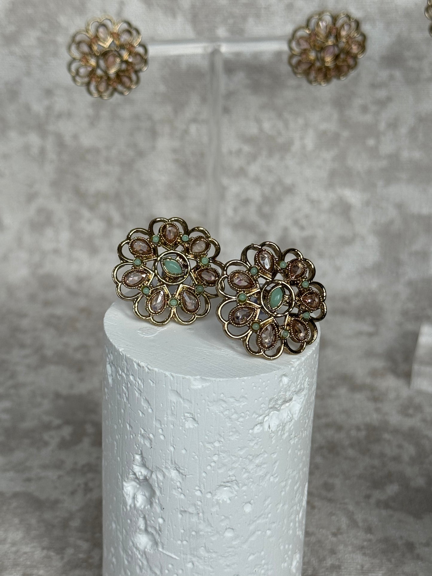 Floral Shaped Studs | The Tara Collection