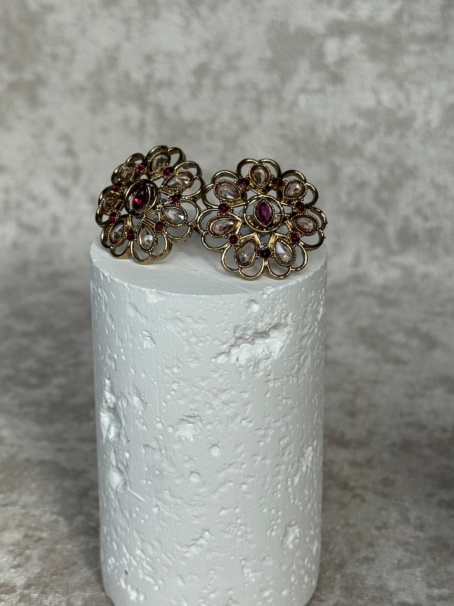 Floral Shaped Studs | The Tara Collection