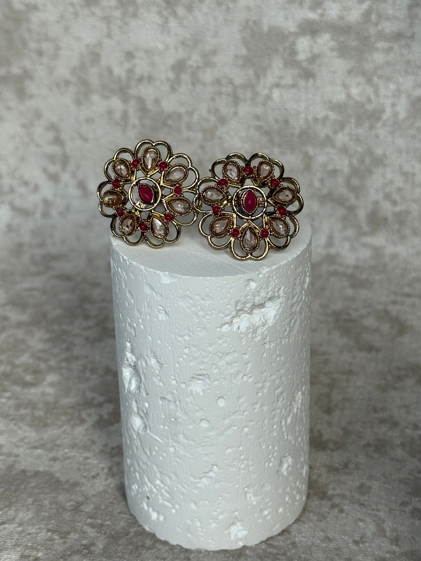 Floral Shaped Studs | The Tara Collection
