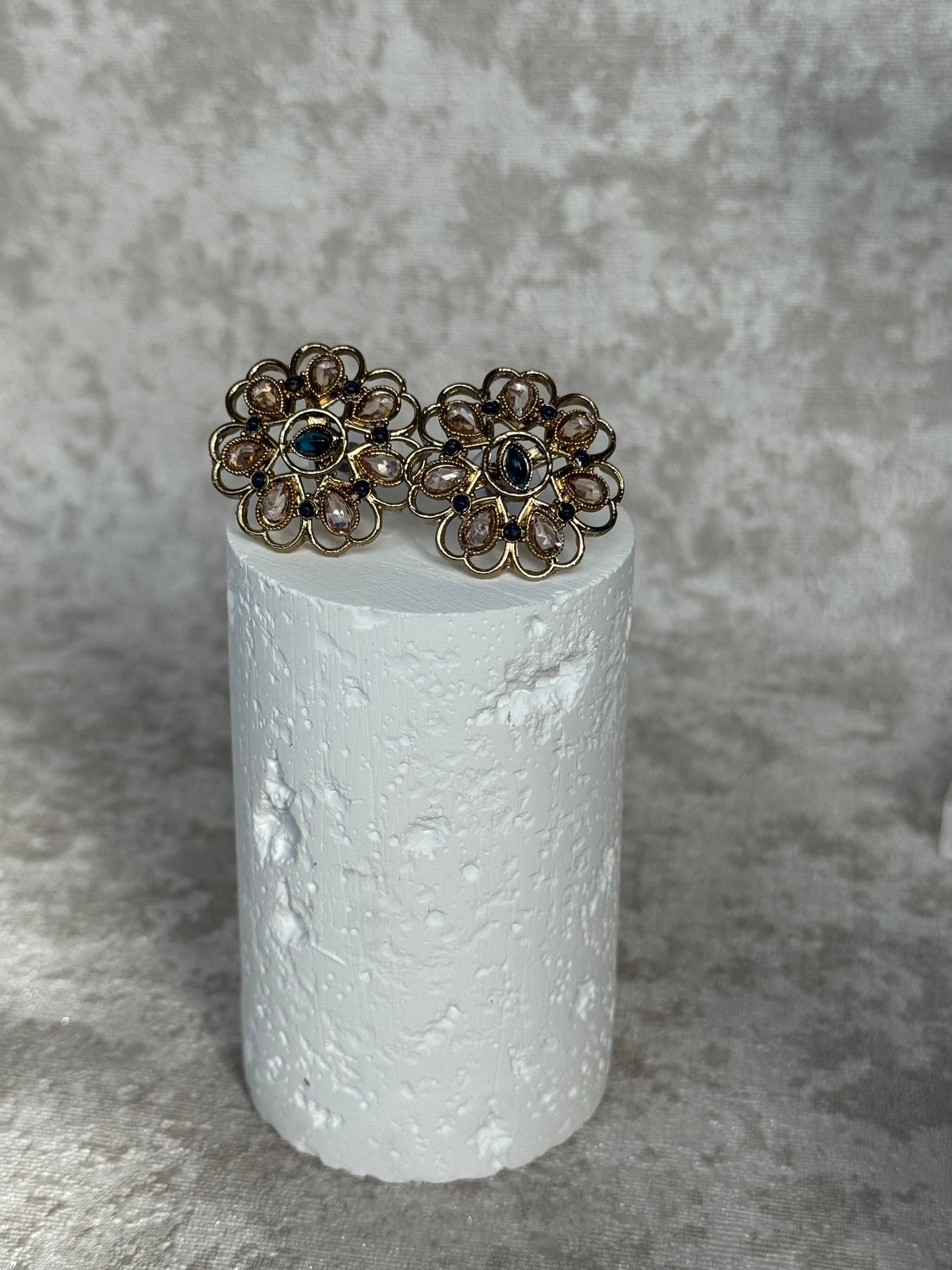 Floral Shaped Studs | The Tara Collection
