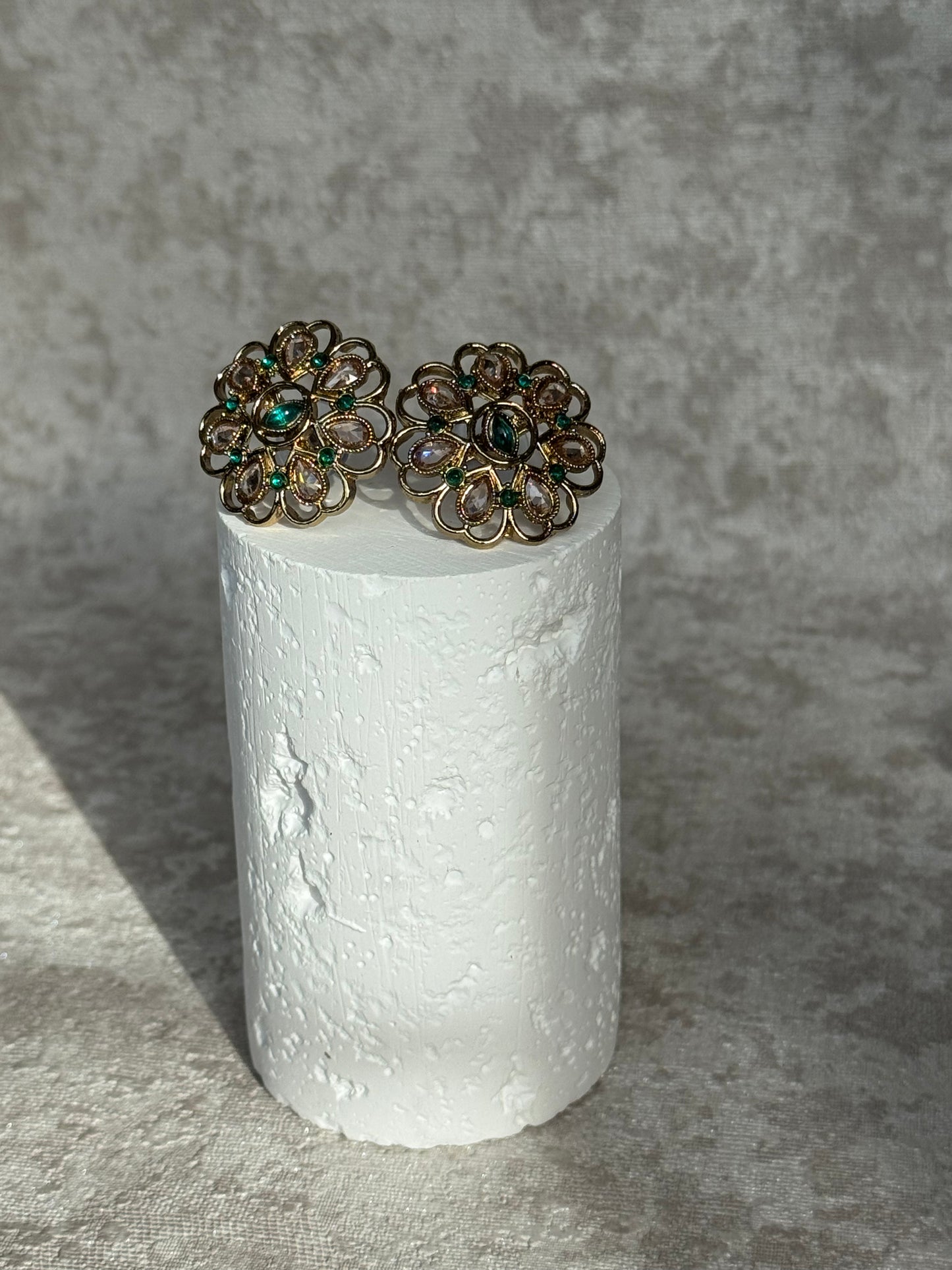 Floral Shaped Studs | The Tara Collection