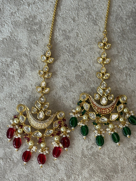 Elegant High Gold Maang Tikka