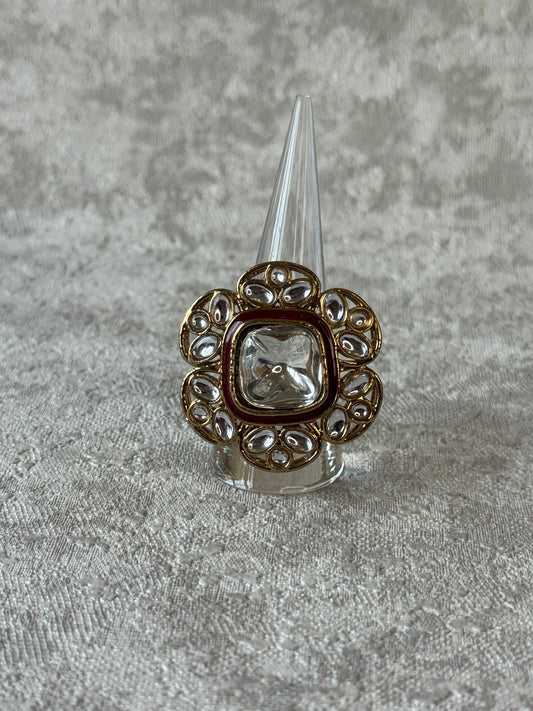 Antique Mehendi Polish Ring