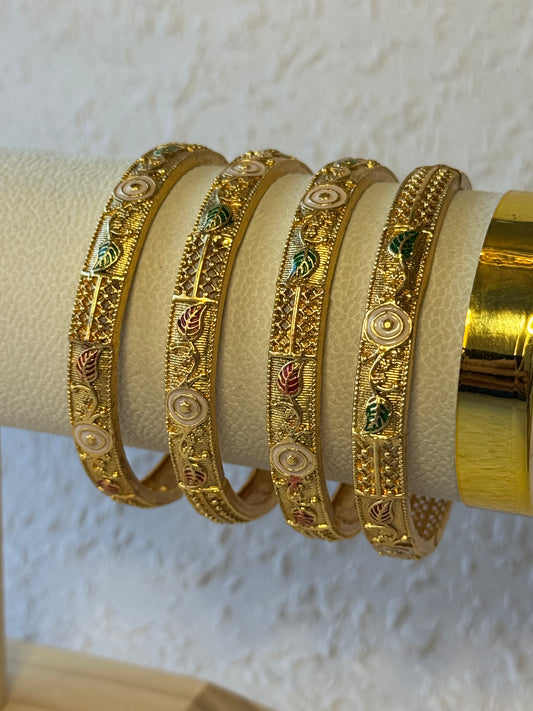 Regal Bangle set of 4