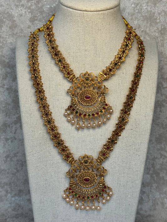 Regal Gold Necklace Set