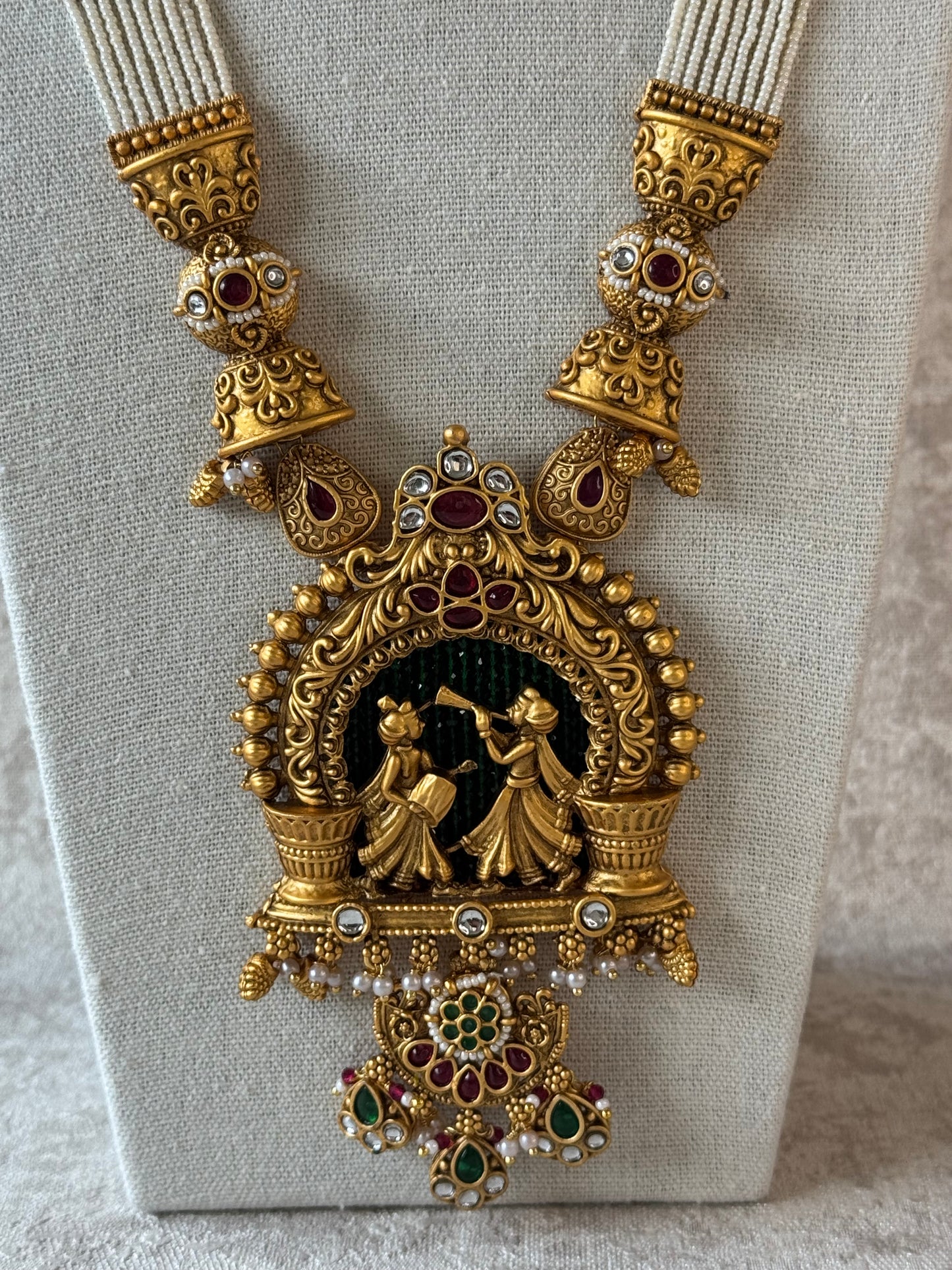 Traditional Rajwadi Polish Temple Set